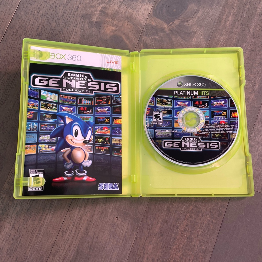 Sonic's Ultimate Genesis Collection (XBox 360, 2009)